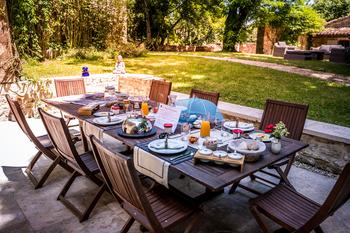 Petit déjeuner - Chambres d'hôte de Charme - Quercy - Lot